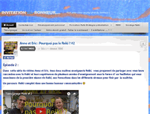 Tablet Screenshot of invitation-au-bonheur.com